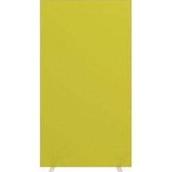 Trennwand easyScreen, HxT 1740 x 390 mm, mit Schallschutz, grün, Breite 940 mm EasyScreen