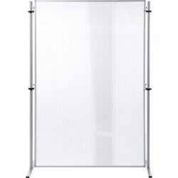 Funktions-Trennwand, Polycarbonat-Stegplatte, HxB 1800 x 1200 mm, VE 1 Stk eurokraft basic