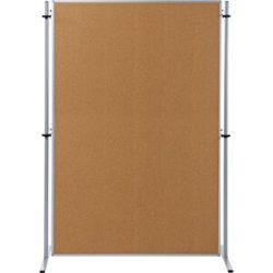 Funktions-Trennwand, Naturkork, HxB 1800 x 1200 mm, VE 2 Stk eurokraft basic