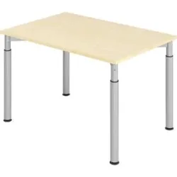 Schreibtisch Office Holz 120 cm - Farbe: Ahorn - Material: Holzwerkstoff - Schreibtisch