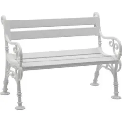 kaiserkraft Sitzbank, klassisch, HxT 850 x 600 mm, 2-Sitzer