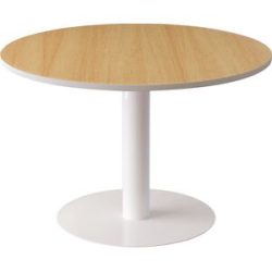 Paperflow Bistrotisch EasyOffice Buche, Weiss 1.150 x 1.150 x 750 mm