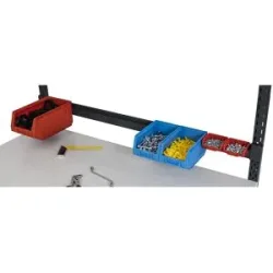 Kästen-Einhängeleiste, für Arbeitstisch-System WT, für Tischbreite 1800 mm eurokraft basic