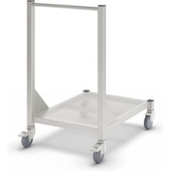 kaiserkraft Reinraum-Transportwagen, aus Edelstahl, 1 Etage, Länge 800 mm