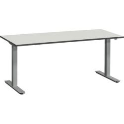 kaiserkraft Arbeitstisch, elektrisch höhenverstellbar, Höhe 680 - 1180 mm, HPL-Platte, BxT 2000 x 800 mm