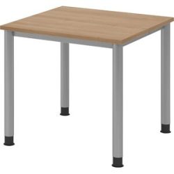 Schreibtisch Office Braun Holz 80 cm - Farbe: Nussbaum - Material: Holzwerkstoff - Schreibtisch