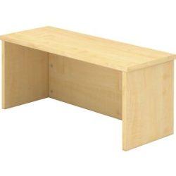 Thekenaufsatz Office Holz 80 cm - Farbe: Ahorn - Material: Holzwerkstoff - Thekenaufsatz