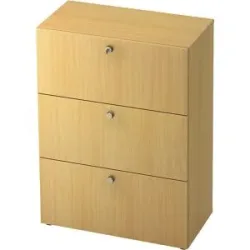 Hängeregistraturschrank, HxBxT 1100 x 800 x 420 mm, Buche / Buche eurokraft pro