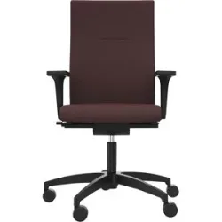 Bürostuhl CUBO Classic ZÜCO, Polster-Rückenlehne, rubinrot Züco