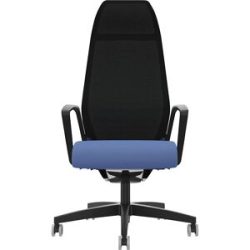 Bürostuhl Selvio 0146 ZÜCO, Netz-Rückenlehne, hellblau Züco