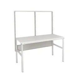 Rasterrohre ESD, Höhe 1582 mm, für Breite 1500 mm, lichtgrau Treston