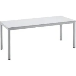 Meisterschreibtisch, mit HPL-Arbeitsplatte, HxBxT 750 x 1800 x 800 mm eurokraft pro