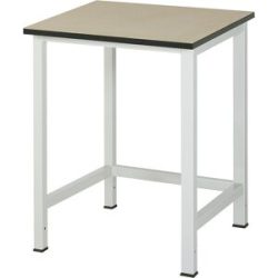 Arbeitstisch für Arbeitsplatzsystem Serie 900, Höhe 825 - 1025 mm, MDF-Platte, Breite 750 mm RAU