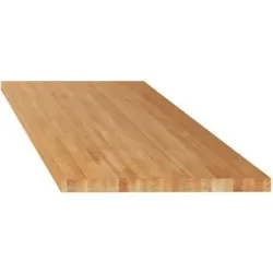 Arbeitsplatte für Werkbänke im Baukastensystem, Buche-Massivholz, BxT 1500 x 750 mm, Stärke 50 mm LISTA