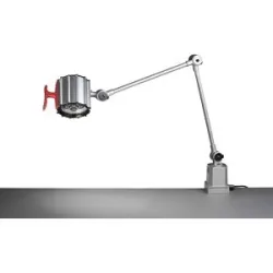 kaiserkraft LED-Gelenk-Maschinenleuchte IP65, 12 W, dreh-/neigbar, 6000 K, 1260 Lumen