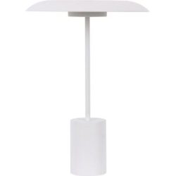 kaiserkraft LED-Tischleuchte SMITH, mit USB Port, weiß, 600 lm