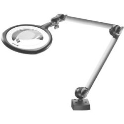 LED-Lupenleuchte TEVISIO, Standard-Ausführung, LED 14 W, Gestänge 500 / 484 mm Waldmann