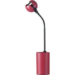 LED-Tischleuchte FLOWER, Höhe 475 mm, korallenrot Hansa