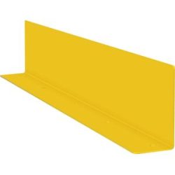 Unterfahrschutz-Winkel aus Stahl, BxH 200 x 100 mm, zum Aufdübeln, Länge 880 mm Black Bull