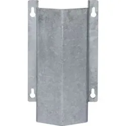 Anfahrschutz Leitbord aus Stahl, Materialstärke 6 mm, Höhe 150 mm, Länge 1200 mm Black Bull