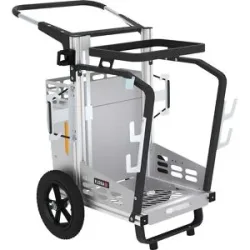 Abfallsammelwagen Picobello Compact, feste Müllsackhalterung, HxBxL 1030 x 710 x 870 mm, 120 l FLORA