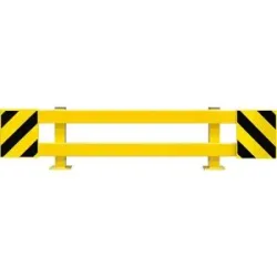 Regalschutz-Planken-Set, für Doppelregal, ausziehbar 1700 - 2100 mm, innen Black Bull