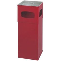 kaiserkraft Kombiascher, Aluminium, Volumen 50 l, BxHxT 300 x 820 x 300 mm, rot