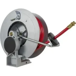 kaiserkraft Schlauchaufroller, PVC-Schlauch, Schlauchlänge 20 m