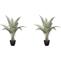 kaiserkraft Künstliche Pflanze Blechnumfarn, VE 2 Stk, Höhe 530 mm