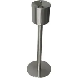 kaiserkraft Standascher, aus Edelstahl, Ø 260 mm