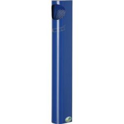 Wandascher, Stahl, 3,5 l, HxBxT 550 x 110 x 74 mm, enzianblau VAR