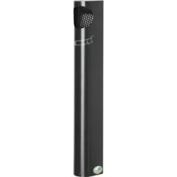 Wandascher, Stahl, 3,5 l, HxBxT 550 x 110 x 74 mm, anthrazit VAR