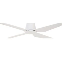 kaiserkraft Deckenventilator AIRFUSION ARIA CTC, Rotorblatt-Ø 1220 mm, weiß