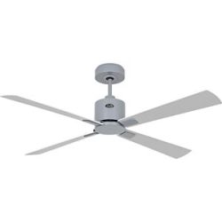 kaiserkraft Deckenventilator ECO CONCEPT, Rotorblatt-Ø 1320 mm, Wendeflügel, hellgrau