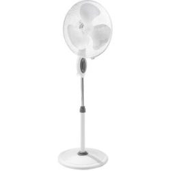 kaiserkraft Standventilator mit Kunststoffgehäuse, weiß, 3 Drehzahlstufen, ab 1 Stk