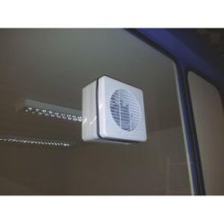 kaiserkraft Fenster-Ventilator, zu Mehrzweckhaus, 150 m³/h entlüftend