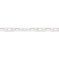 Nylon-Gütekette, MNK-Güte 6, Bundlänge 50 m, weiß Moravia