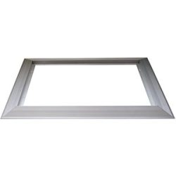Aluminiumrahmen, abgeschrägt, für Aluprofilmatte, für LxB 585 x 385 mm Miltex