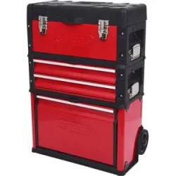 KS Tools 8500340 850.0340 Werkzeugkasten unbestückt Kunststoff, Stahlblech Schwarz-Rot