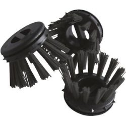 Bürsteneinsatz für Gummi-Ringmatte, schwarz