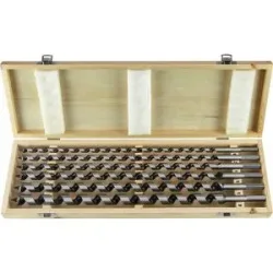 Schlangenbohrer-Set, in Holzkassette, Länge 460 mm Projahn
