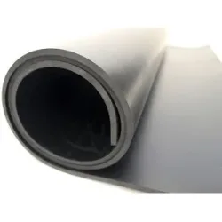 COBA Europe CRS00006C Industrie-Gummi (B x H) 1.4 m x 10 mm (Meterware) Schwarz