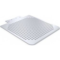 Sackkarre, Schaufel, BxT 450 x 350 mm, galvanisch verzinkt, gelocht eurokraft pro
