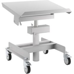 ESD-Materialständer, pneumatische Fallbremse, Höhenverstellbereich 510 - 700 mm eurokraft pro