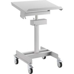 ESD-Materialständer, pneumatische Fallbremse, Höhenverstellbereich 720 - 1070 mm eurokraft pro