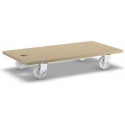 Transportroller, LxB 575 x 300 mm, Tragfähigkeit 200 kg eurokraft basic