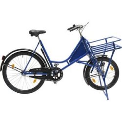 kaiserkraft Lastenfahrrad CLASSIC, Stahl, Traglast 140 kg, blau