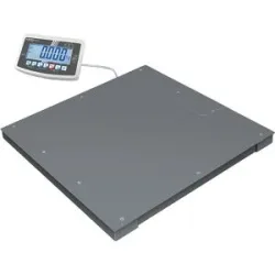 Bodenwaage, eichfähig, XXL-Auswertegerät, Wägebereich bis 1500 kg, Ablesbarkeit 500 g, Wägeplatte 1500 x 1250 mm KERN