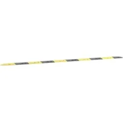 kaiserkraft Fahrbahnschwelle, LxBxH 5000 x 350 x 50 mm, gelb / schwarz
