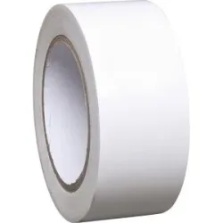 Bodenmarkierungsband aus Vinyl, einfarbig, Breite 50 mm, weiß, VE 8 Rollen Moravia